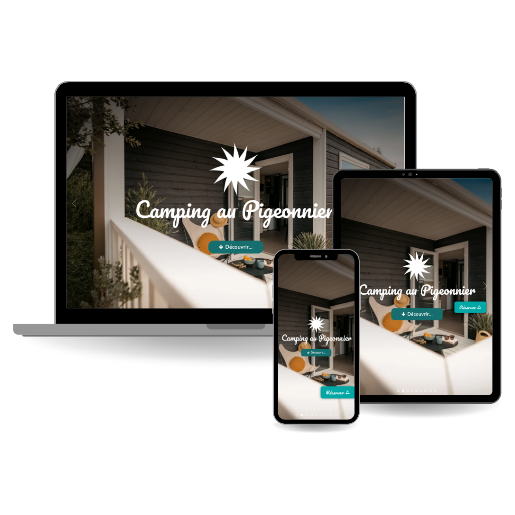 Site web camping