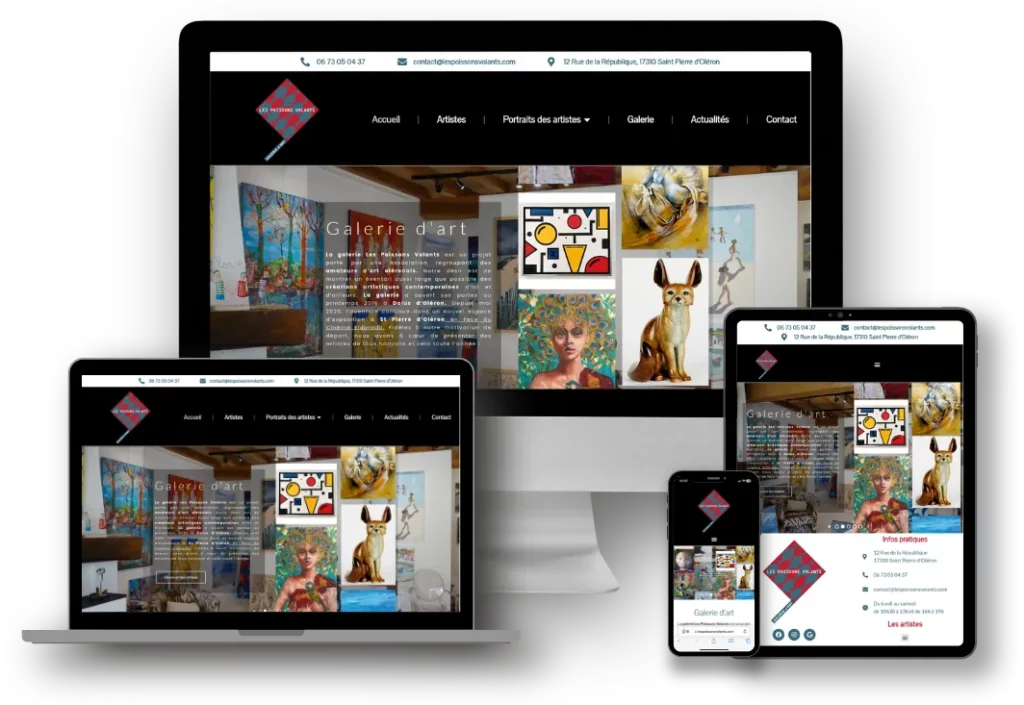 Site web Immersif