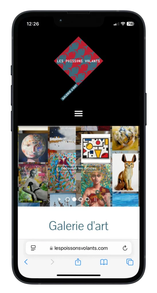 Site web responsive